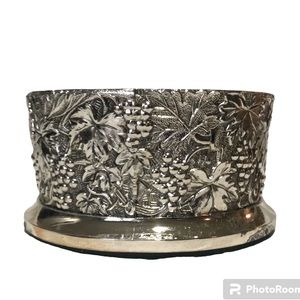 Wine Coaster. Silver Plate in Like New Condition, by F.B. Rogers Silver Co. VGUC